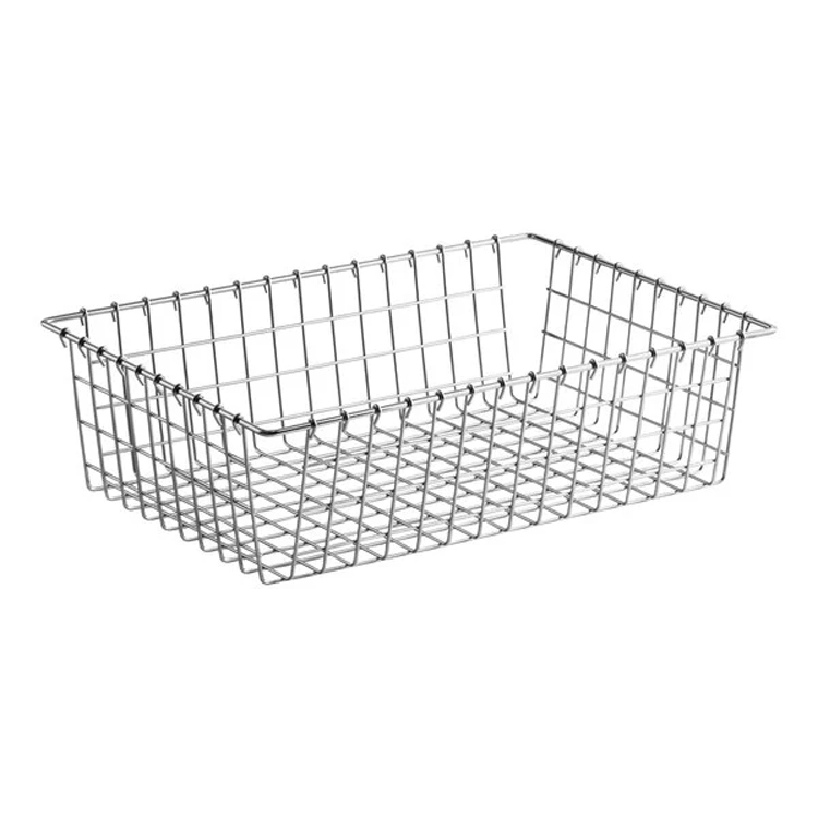 Chrome Bread and Pastry Storage Display Basket