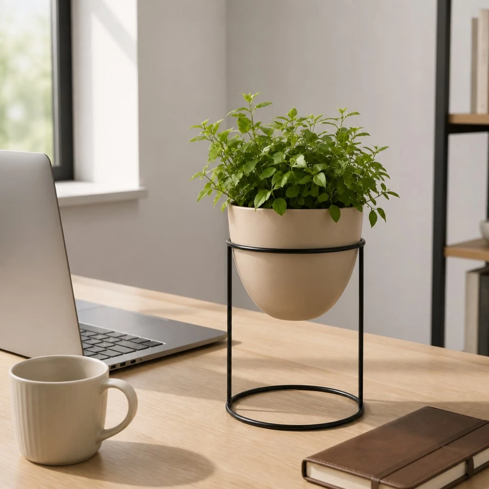 Mini Iron Table Standing Decorative Flower Stands