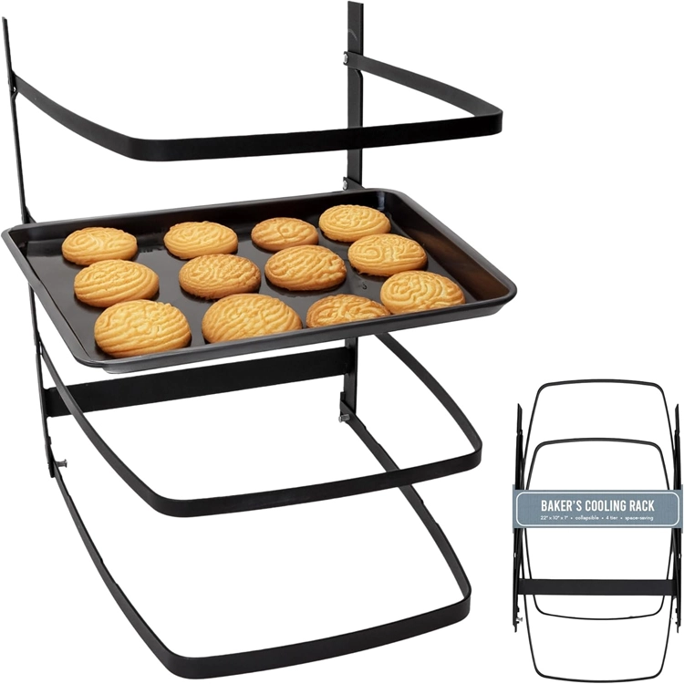 Multi-Functional Foldable Bread Cooling Rack