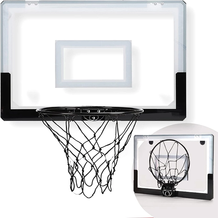 Over-the-Door Fold-Up Mini Basketball Hoop Set