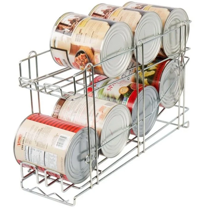 Stackable Wire Can Organizer Rack